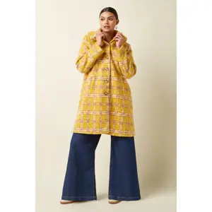 King Louie Anais Coat Mercury Check
